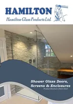 An image of our Shower Glass Brochure by Hamilton Glass Products - click the image to open the pdf brochure