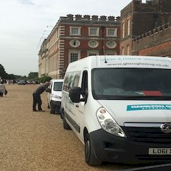 Glass and glazing works completed at Kensington Palace by Hamilton Glass Products Ltd
