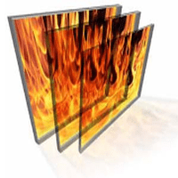 Glass range - Fire rated glass for safety and protection resulting from heat and fire.